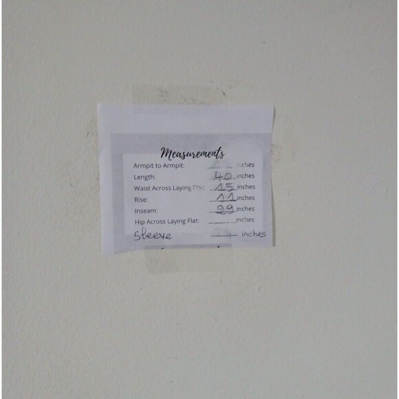 Violets & Roses Chino Pants Straight Leg Stretch Blue Size 10/30 NWOT - Picture 6 of 6